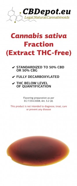 Cannabis Sativa Fraction (Extract THC-free)